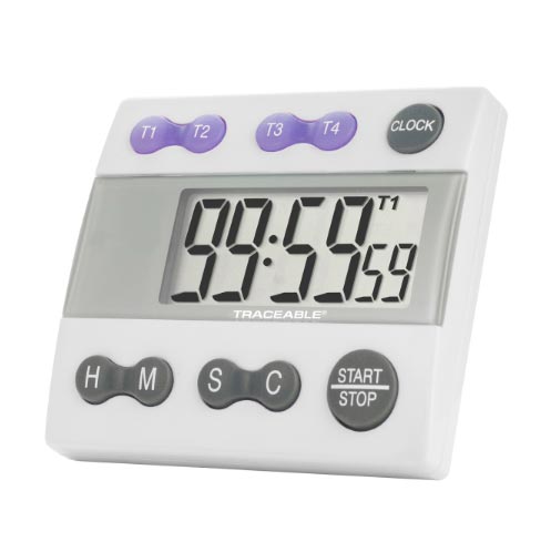 Big Digit 4-Channel Timer