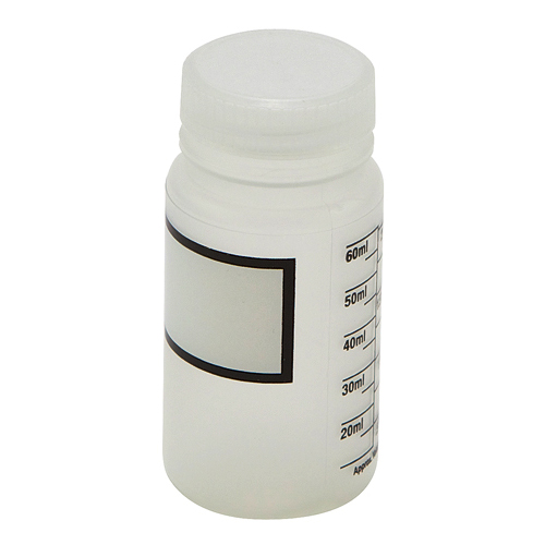 Bottle WM Graduated, PP 60mL, 12/CS