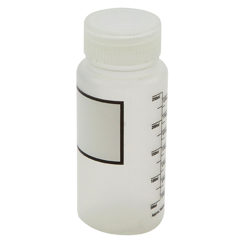 Bottle WM Graduated, PP 250mL, 12/CS