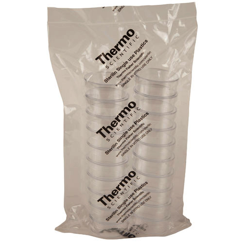 Petri Dish Single Vent PK/20, PS 50mm, 20/PK
