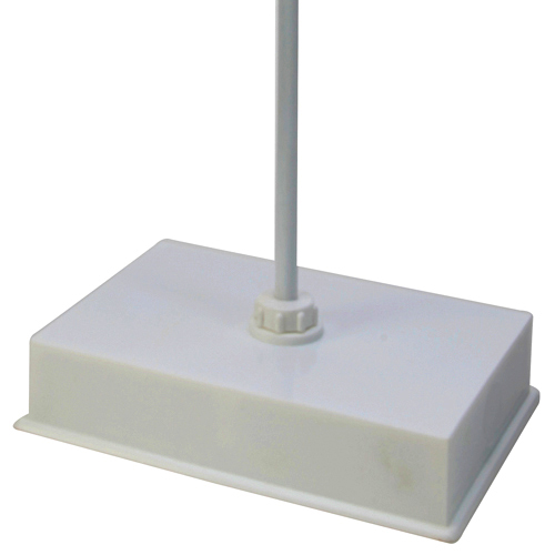 Stand Retort Weighted Center, PE, 1/EA