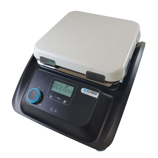 SCI500H-Pro LCD Digital 10 x 10 Magnetic Hotplate, ceramic-glass plate, 110V, 50/60Hz US Plug