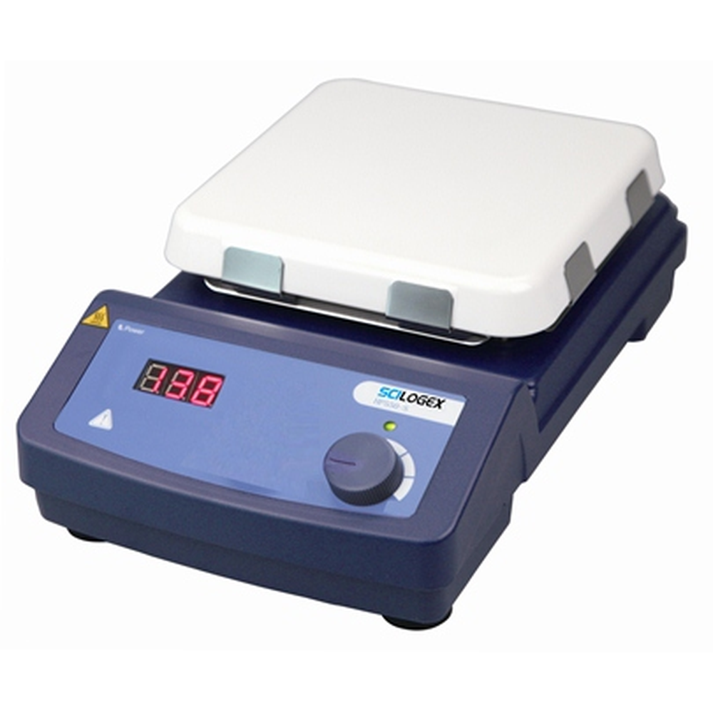SCILOGEX HP550-S LED Digital 7 in Square Magnetic Hotplate, ceramic-glass plate, 110V/60Hz