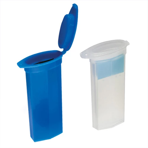 Slide Mailer, Polypropylene, for 2 Slides, Blue