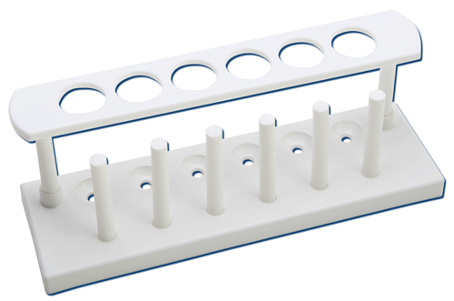 Rack Test Tube Kit 6 Place, HDPE 25mm, 6/CS