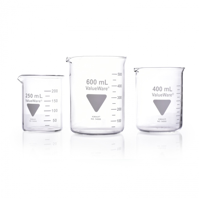 Beaker, Low Form Griffin,SCALE,10ML,VALUEWARE