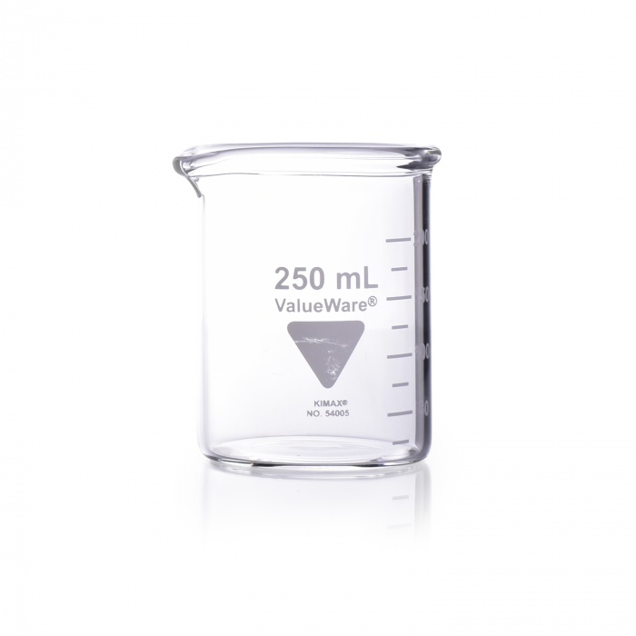 Beaker, Heavy Duty,SCALE,250ML,VALUEWARE