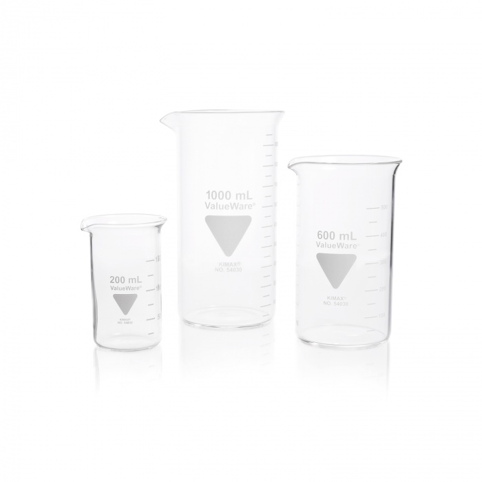BEAKER,BERZELIUS,TALL FORM SPOUT,400M,VALUEWA