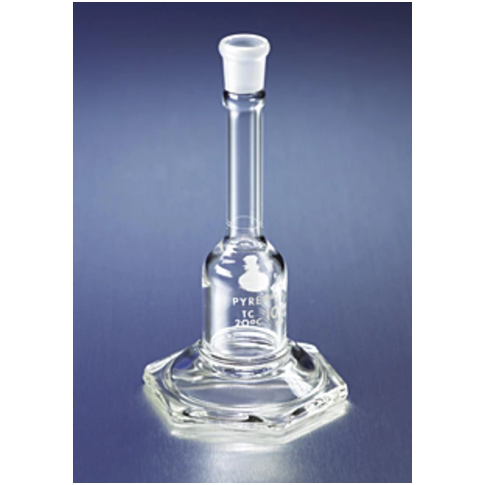 PYREX 5mL Micro Volumetric Flask, Class A, with Standard Taper Stopper