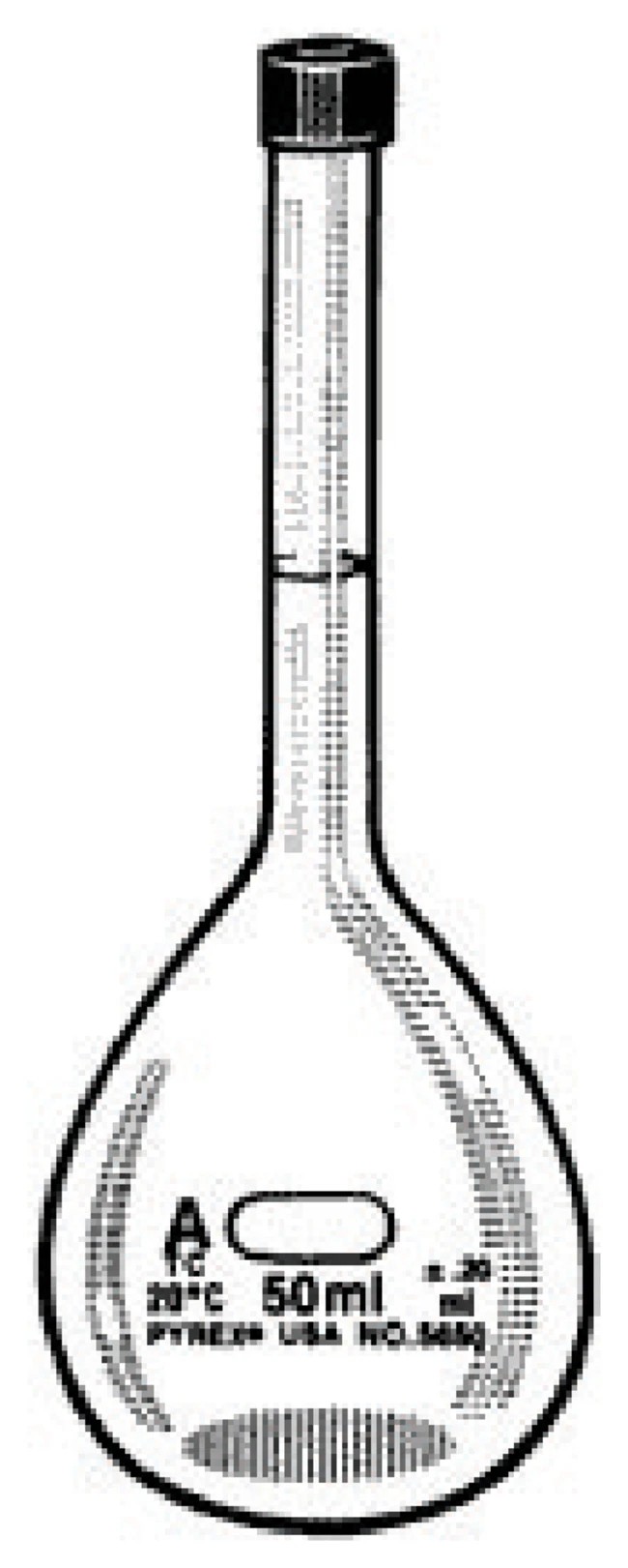 Replacement Cap for PYREX Screw Cap Volumetric Flasks