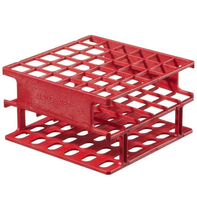 Test Tube Half-Rack Unwire Red 13 mm