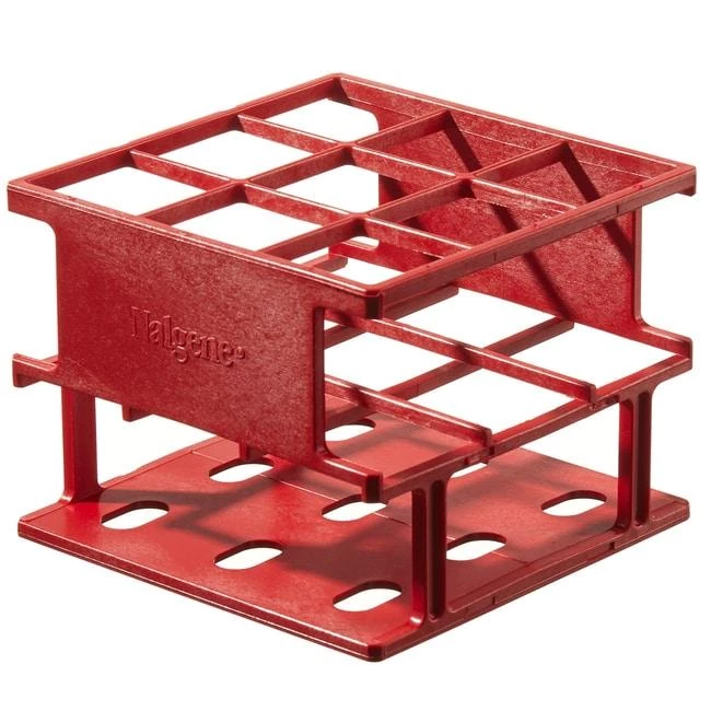 Test Tube Half-Rack Unwire Red 30 mm