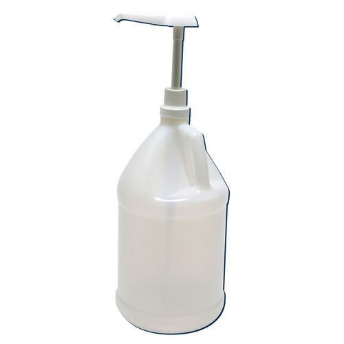 Bottle Plunger Dispensing, HDPE 1gal, 12/CS