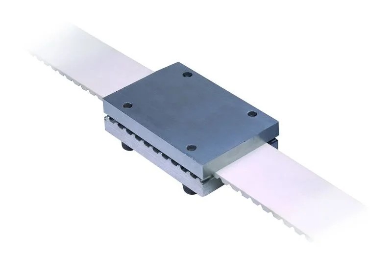 X axis timing belt clamp