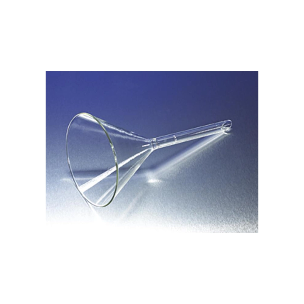 PYREX Plain 147mm Diameter 60 Angle Funnel with Short Wide Stem