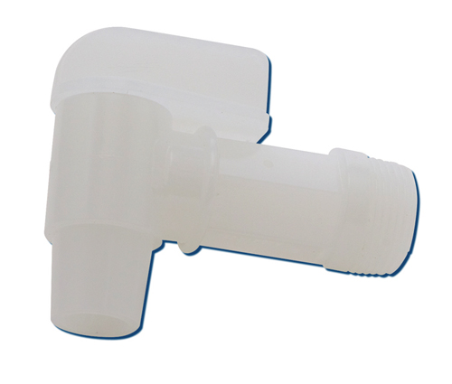 Spigot Natural, LDPE 3/4", 12/CS