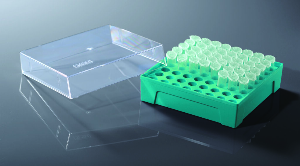 Microtube Box, 0.6ml, 10*10, 5/Pack, 40/Case