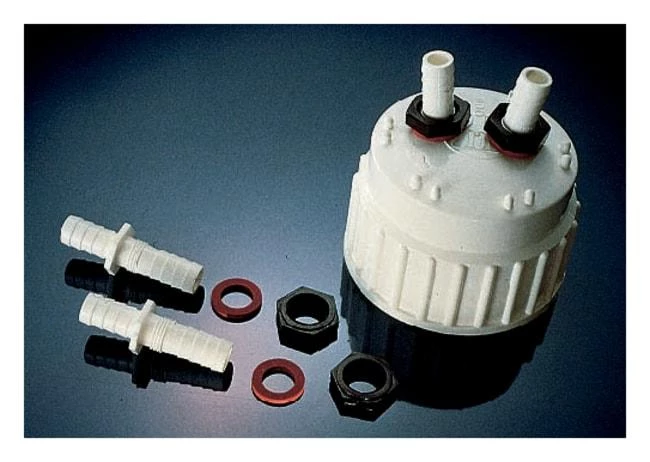 Fitting Barbed Bulkhead PP 1/2 inch