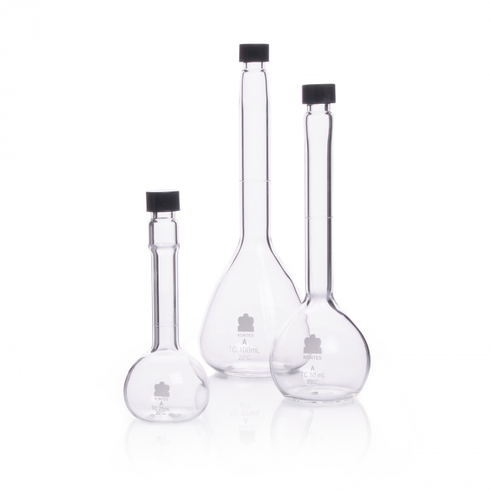 Volumetric Flask, Class A, with Screw Cap 50 ML