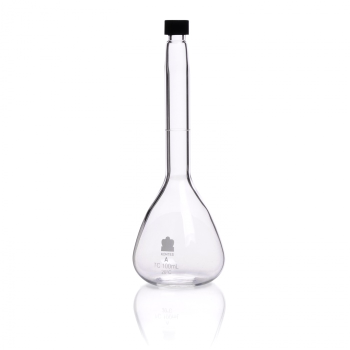 Volumetric Flask, Class A, with Screw Cap 100 ML