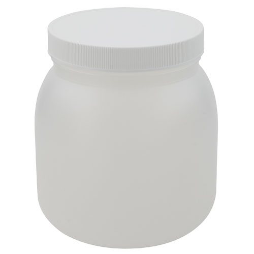 Jar WM Natural, HDPE 0.5gal, 24/CS