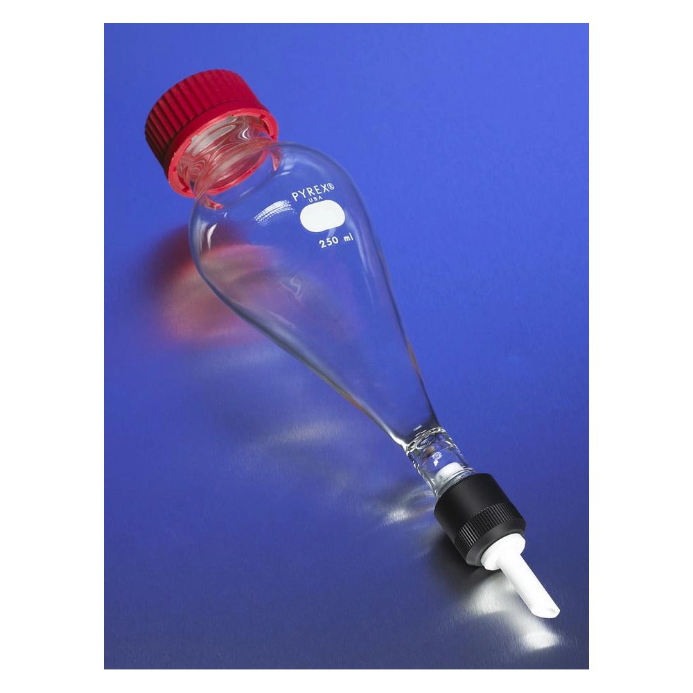 PYREX 60mL Replacement Squibb Separatory Funnel WITHOUT Valve and Cap