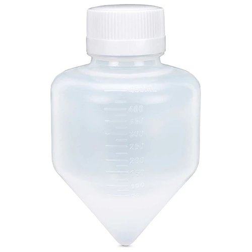 Centrifuge Tube, 500mL Large Volume, Attached White Screw Cap, PP, 6/Bag - CS/36