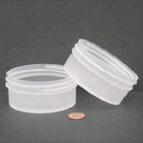 Jar, Wide Mouth, 120mL (4oz), PP, 89mm Opening, 3 3/16 x 1 3/8"   (Screw Cap Packaged Separately)