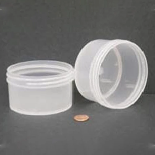 Jar, Wide Mouth, 180mL (6oz), PP, 89mm Opening, 3 3/16 x 1 7/8"   (Screw Cap Packaged Separately)
