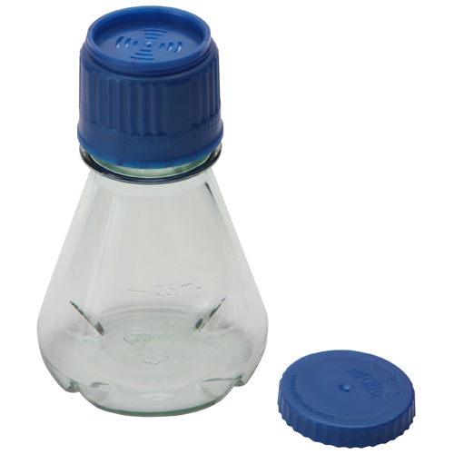 Flask Erlenmeyer Sterile Baff, PC 125mL, 24/PK