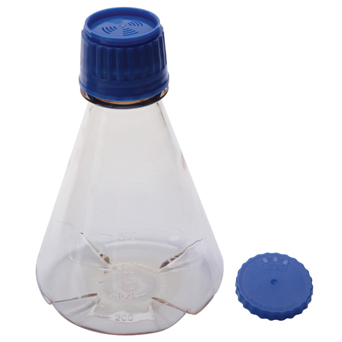 Flask Erlenmeyer Sterile Baf, PC 1000mL, 6/PK