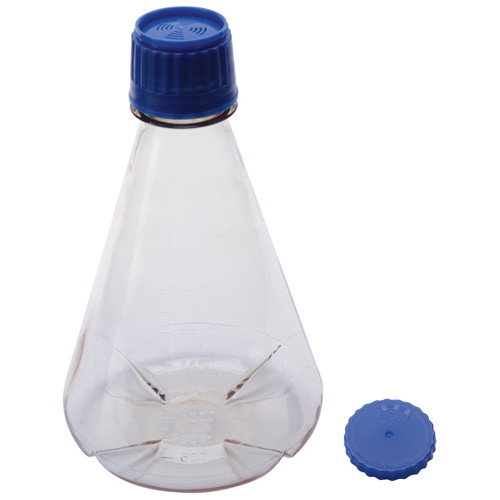 Flask Erlenmeyer Sterile Baf, PC 2000mL, 6/PK