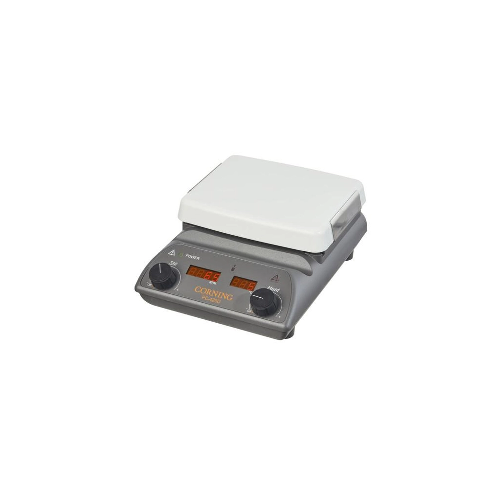 Corning 5 x 7 Inch Top PC-420D Stirring Hot Plate with Digital Displays, 120V/60Hz