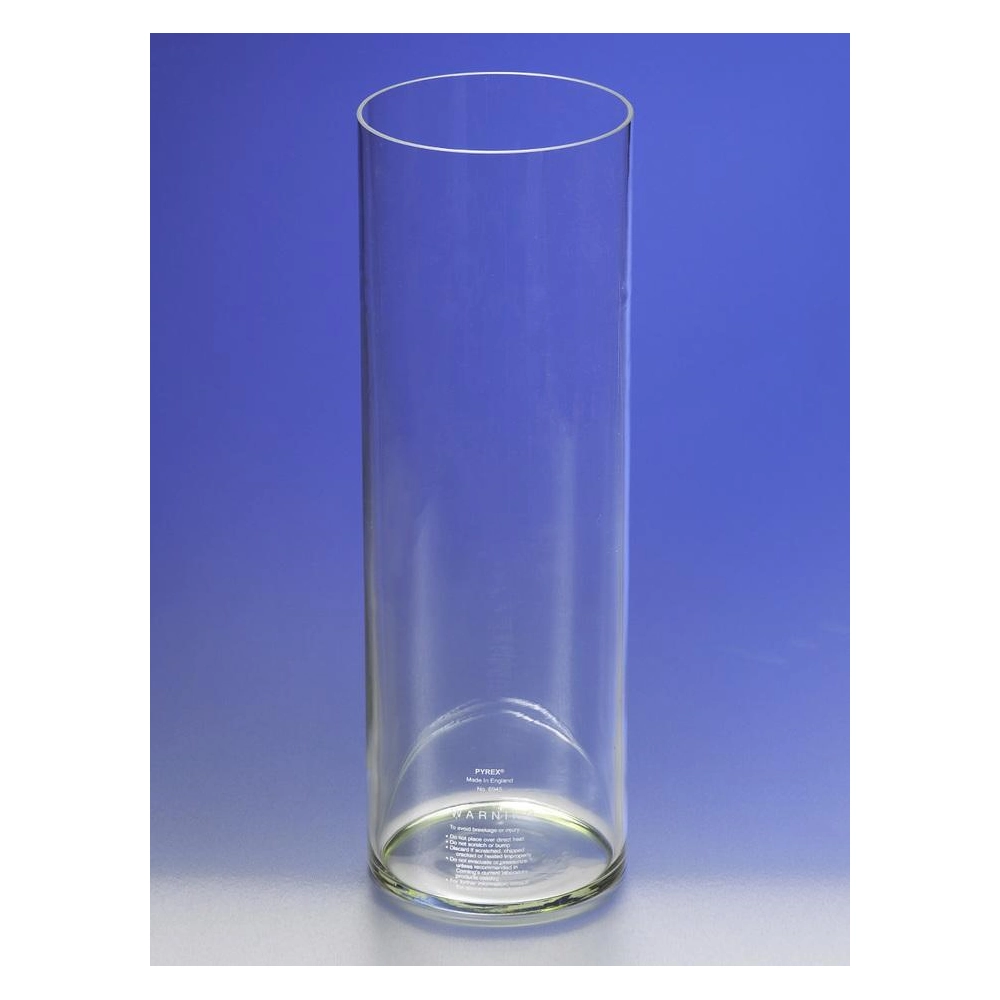 PYREX 6.6L Cylindrical Chromatography Tank, Ground Edges