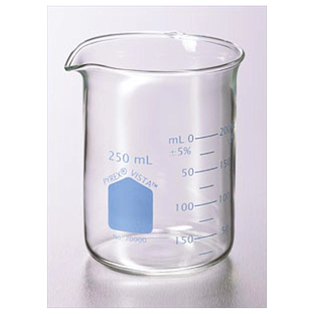 PYREX VISTA Griffin Low Form 30mL Beaker, Graduated