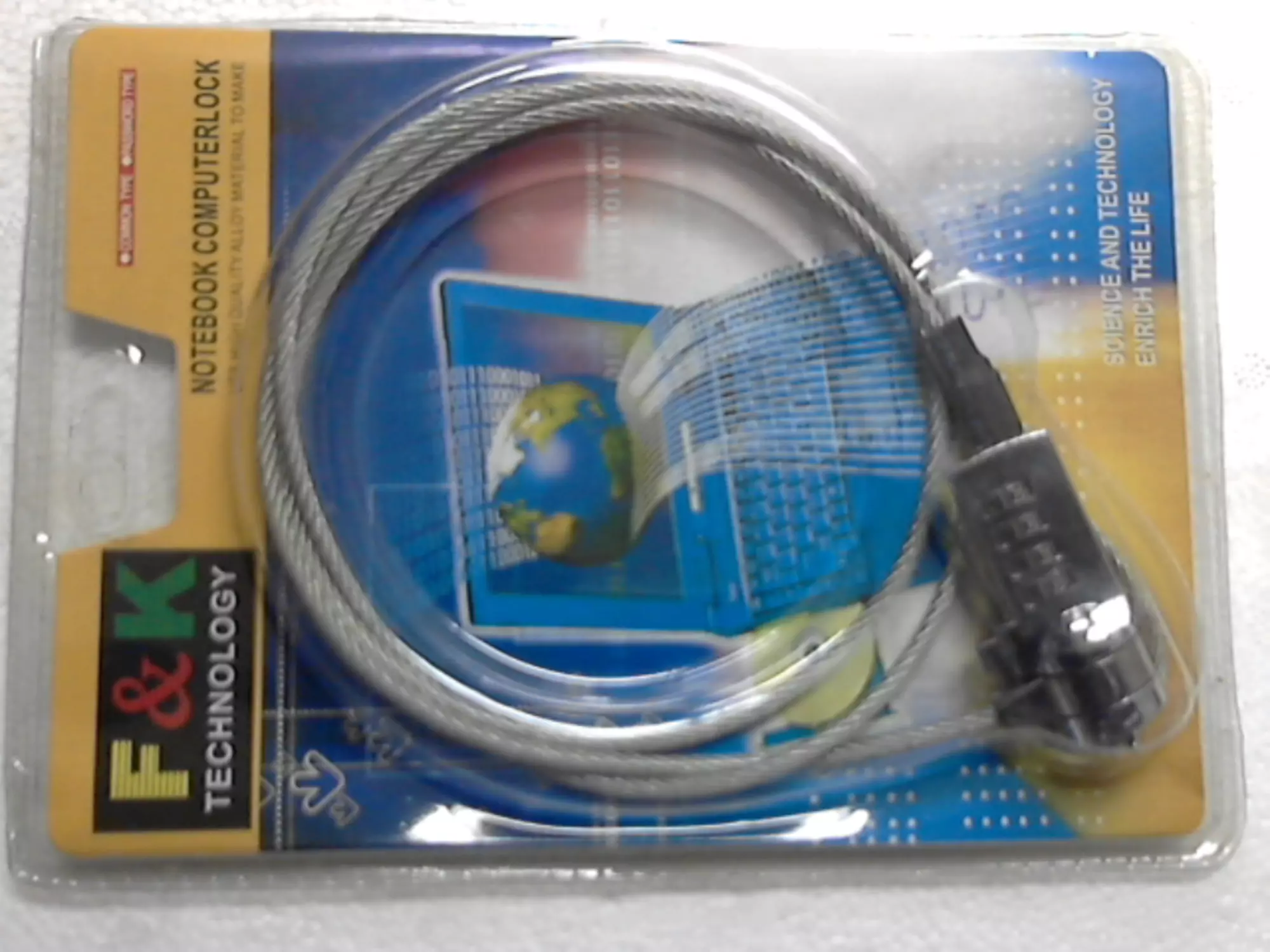 Security lock and cable