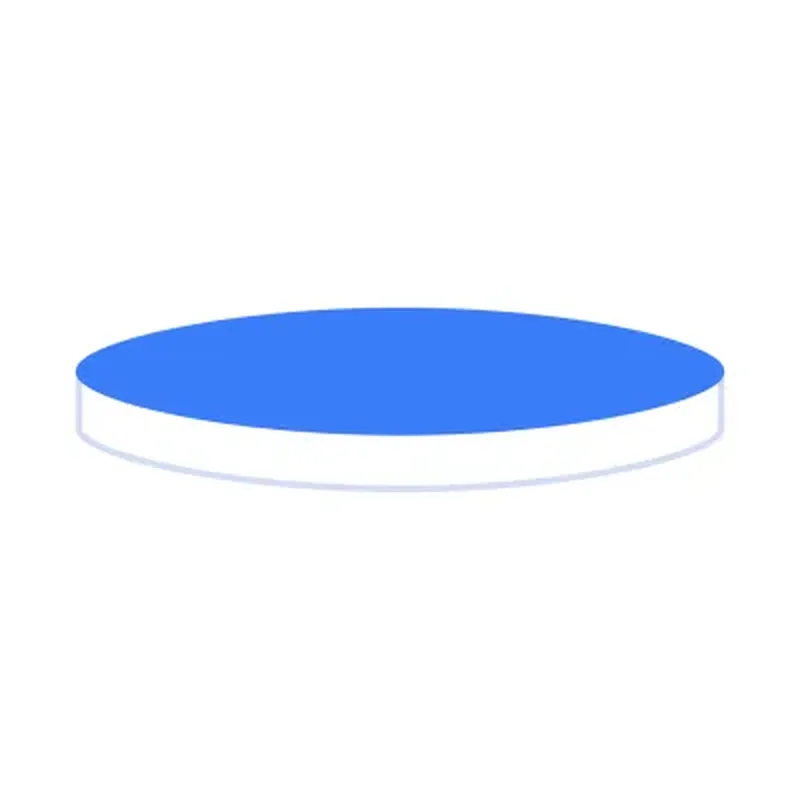 N 17 septa Silicone white/PTFE blue, 45°, 1.5 mm