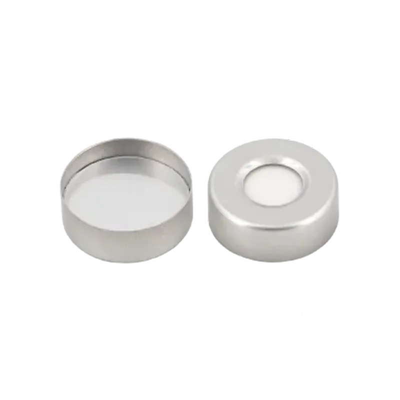 N20 Aluminium crimp cap, silver