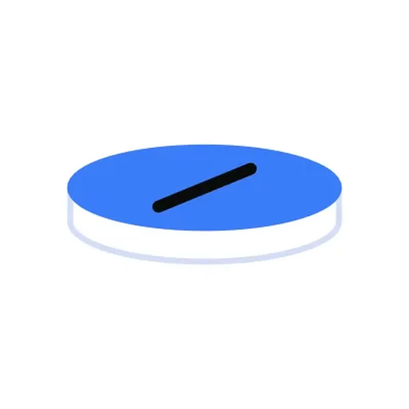 N 8 septa, Silicone white/PTFE blue, 55°, 1.0 mm