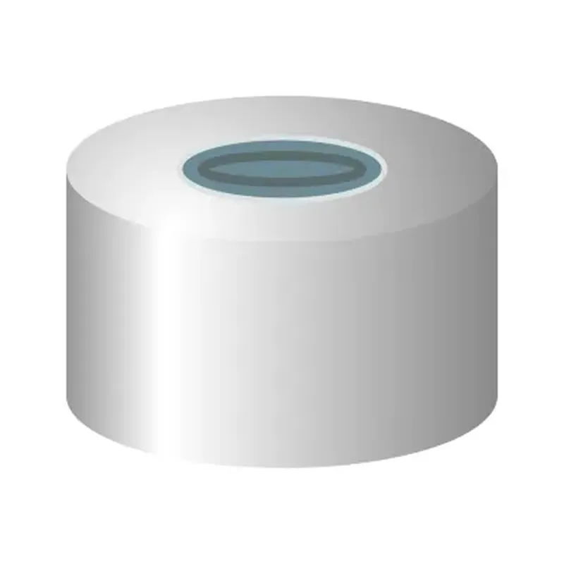 N13 Aluminium crimp cap, silver