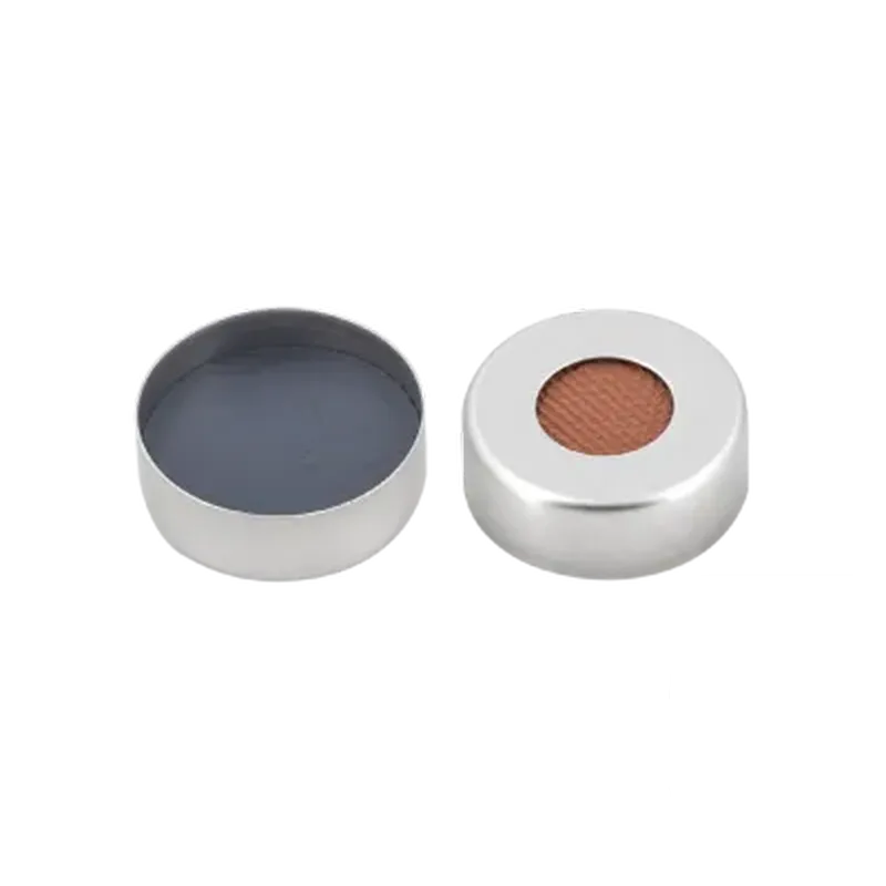 N20 Aluminium crimp cap, silver