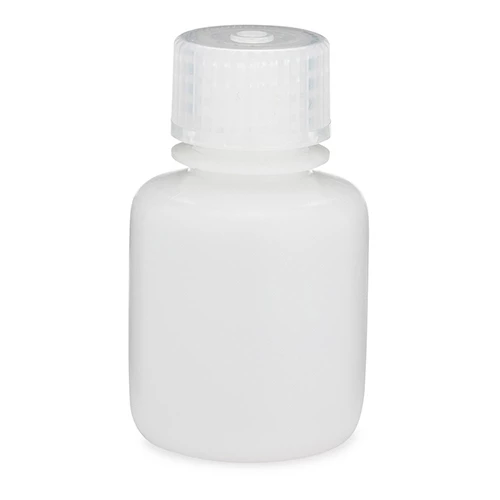 Bottle, Narrow Mouth, HDPE Bottle, Attached PP Screw Cap, 30mL, 12/Pack - cs-72