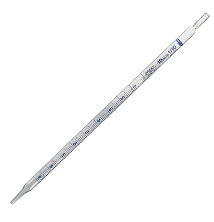 PYREX 5mL Disposable Serological Pipets, TD, Flip-Top Canister Pack, Sterile, Plugged