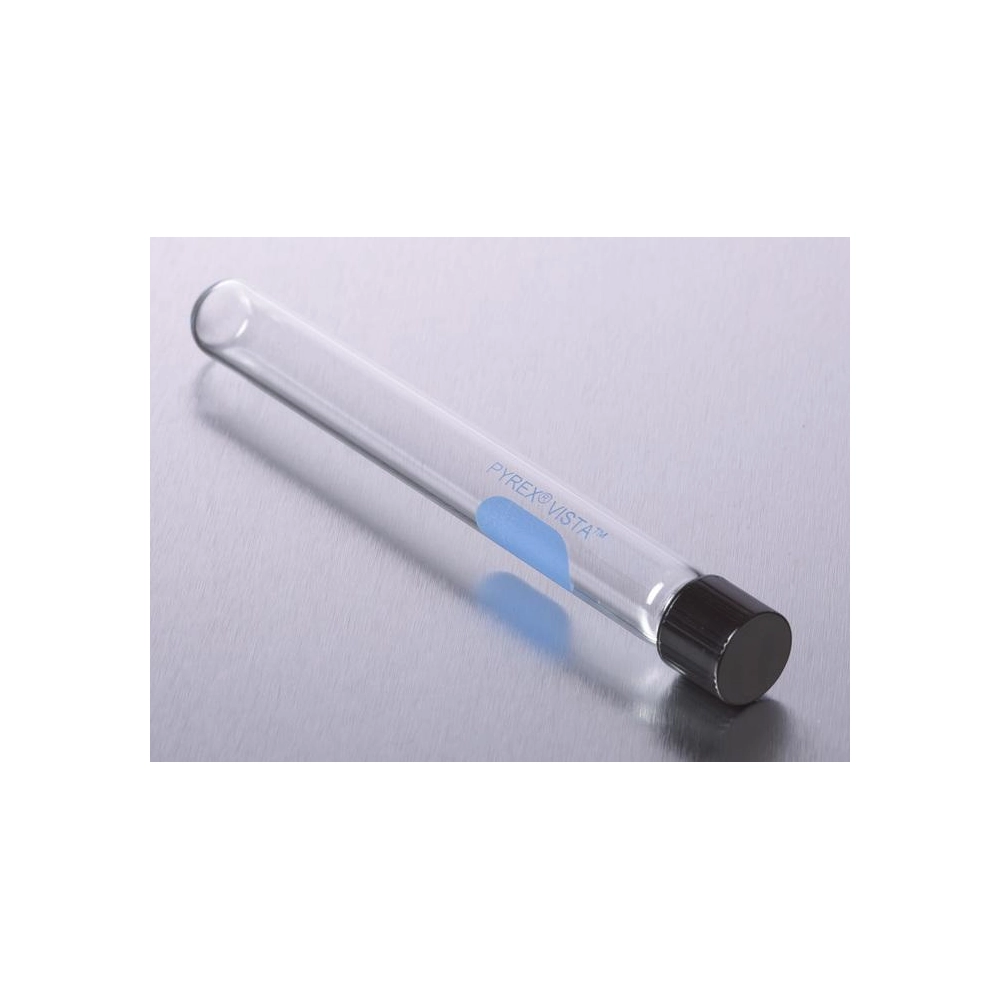 PYREX VISTA 11mL Screw Cap Culture Tubes with Phenolic Caps, 16x100mm