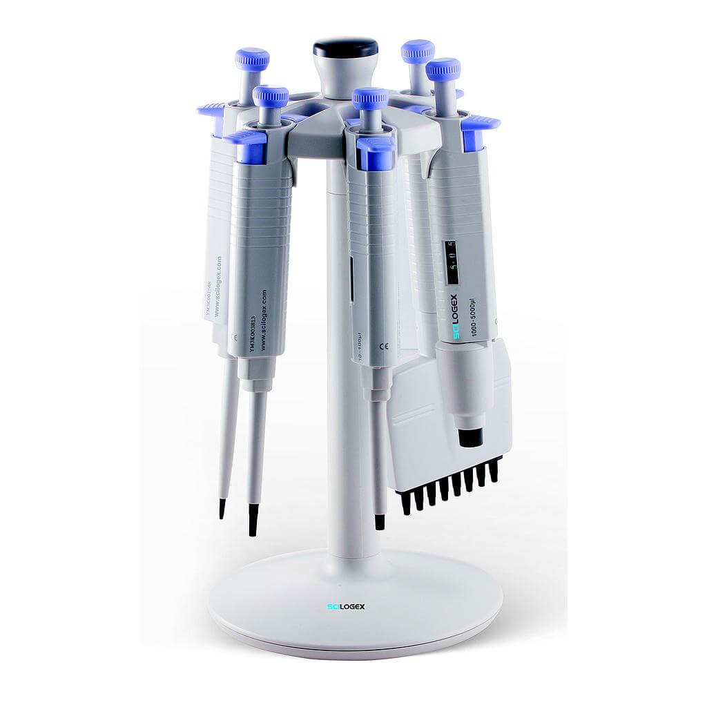 Carousel Pipettor Stand for 6 Pipettors