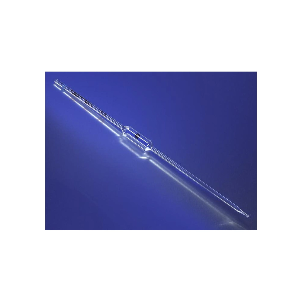 PYREX 20mL Volumetric Pipets, Class A, TC/TD, Color-Coded, Colored Graduations