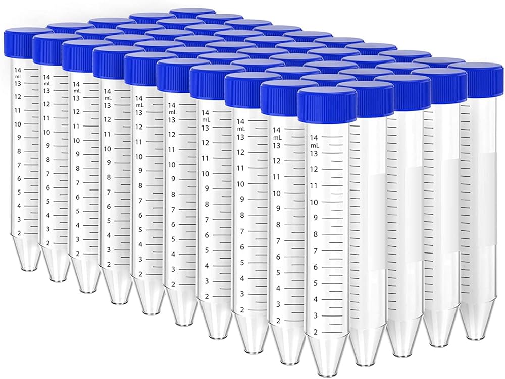 15mL Centrifuge Tube, Polypropylene Rack Only, Non-sterile, Reusable, 5/BAG