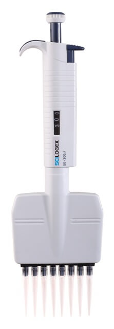 MicroPette 12-Channel Pipettor, 50-300μl