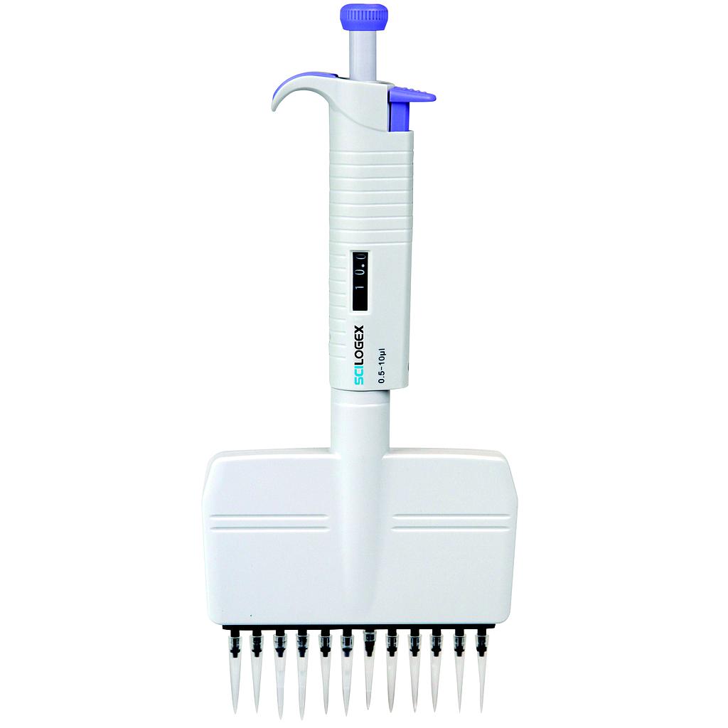 MicroPette Plus 12-Channel Autoclavable Pipettor, 50-300μl