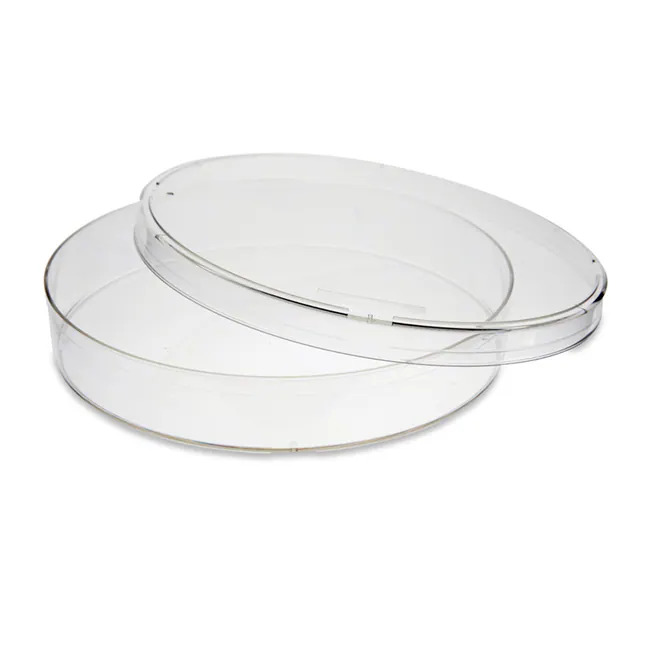 150 x 15 mm Petri Dish, Stackable, sterile, 10/pk, 100/cs